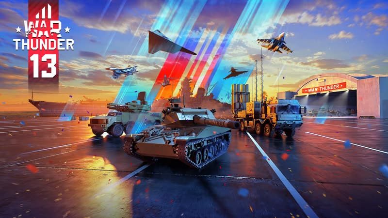 Combats aériens épiques dans le simulateur War Thunder