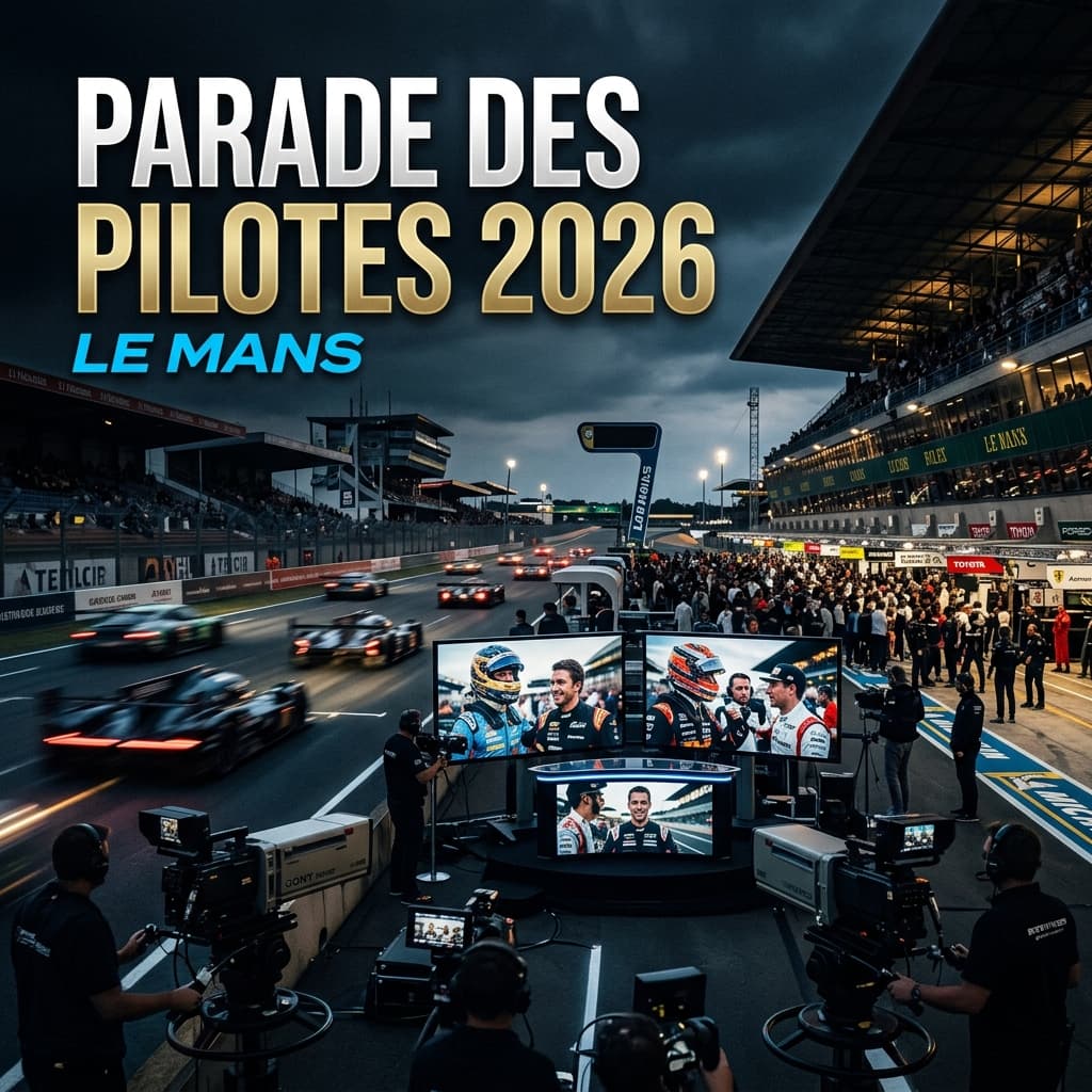 Aftermovie Parade des Pilotes 2026 — Journée de la Parade des Pilotes au Mans 2026, filmé et monté par Tony Delage pour Le Studio
