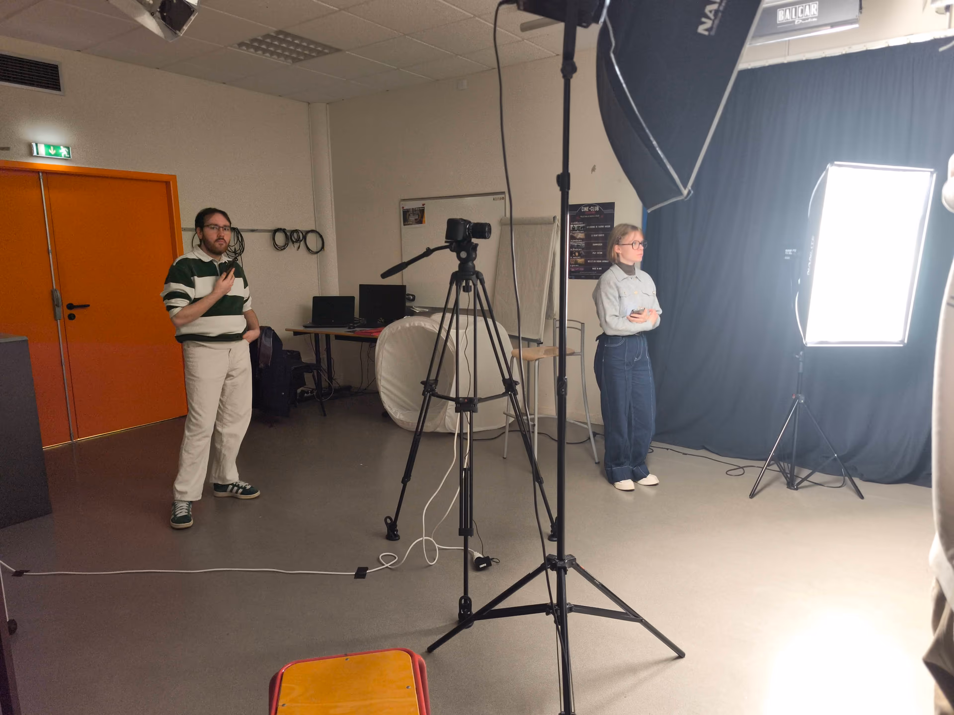 Installation du matériel pour le direct LMODC