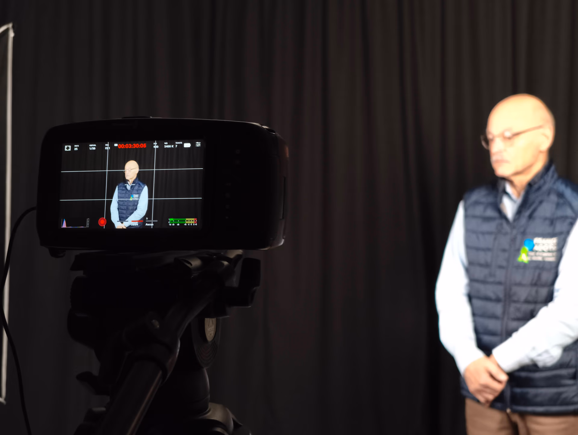 Entretien vidéo avec un bénévole de l'association