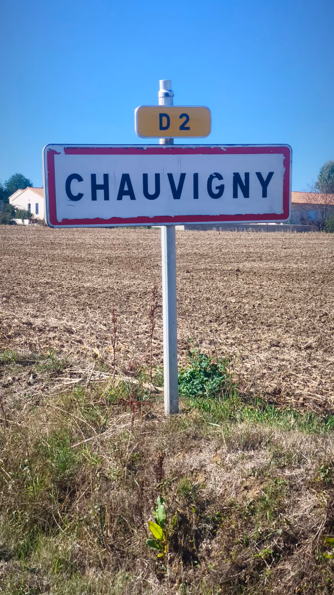 4 septembre · Passage au panneau de Chauvigny